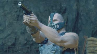 Bane (Batman) Over Leon