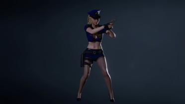Claire Bad Cop - Ultra Skin Pack
