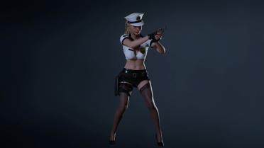 Claire Bad Cop - Ultra Skin Pack