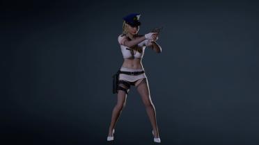 Claire Bad Cop - Ultra Skin Pack