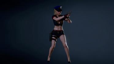 Claire Bad Cop - Ultra Skin Pack