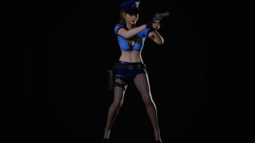 Claire Bad Cop - Ultra Skin Pack