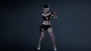 Claire Bad Cop - Ultra Skin Pack