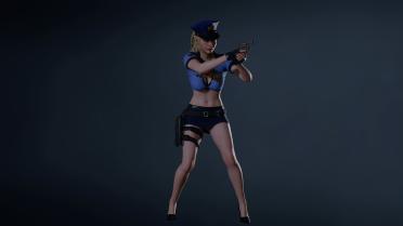 Claire Bad Cop - Ultra Skin Pack