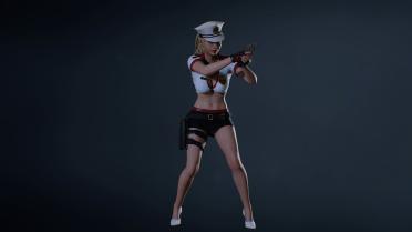 Claire Bad Cop - Ultra Skin Pack