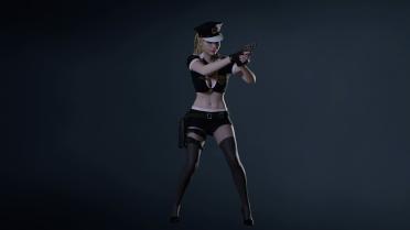 Claire Bad Cop - Ultra Skin Pack