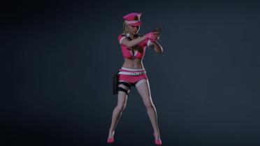 Claire Bad Cop - Ultra Skin Pack