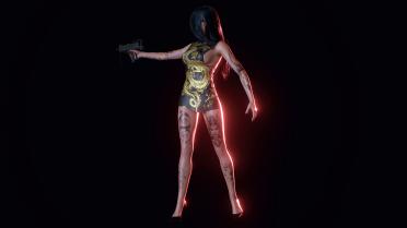 Claire Dragon Dress - Pack