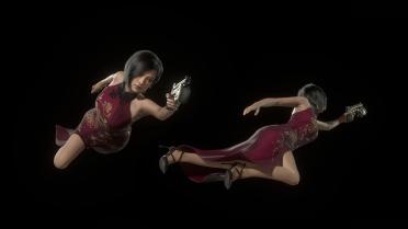 Ada Wong Dress - RE4 2004 Classic Style Outfits (Recolored)