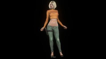 Ashley Long Sleeves Crop Top