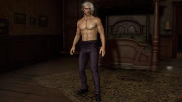 Shirtless Romantic Leon