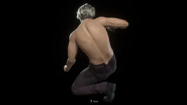 Shirtless Romantic Leon