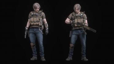 Koa King Tactical Outfit for Leon (Default)