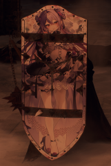 Wooden Shield - Shimizu Kikiri