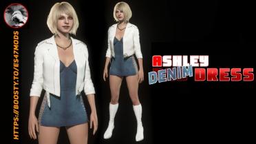 Ashley's Denim Skirt