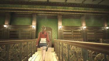 RE2 - Claire Normal Walking Pistol Animation