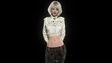 Ashley Romantic Crop Top