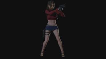 Crop Sweater And Miniskirt For Claire (Non-RT)