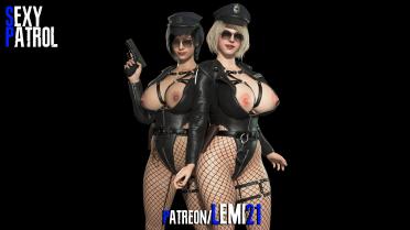Ashley and Ada Sexy Patrol