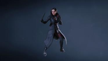 Evie Frye Victorian Set Over Claire Noir