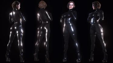 resident evil 3 jill sexy latex