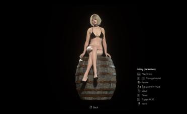 Ashley Bikini - Jacketless - with thigh physics