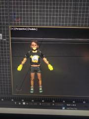 3ds max little girl nn [loadable]