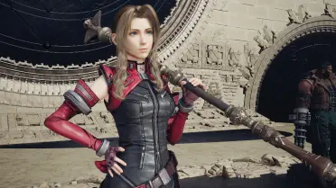 Aerith Rosy Battle Suit