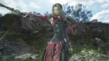 Aerith Rosy Battle Suit