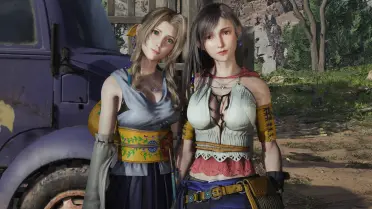 Aerith And Tifa From FFX & FFX2
