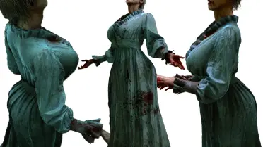 Singing Zombies Dimitrescu Ass