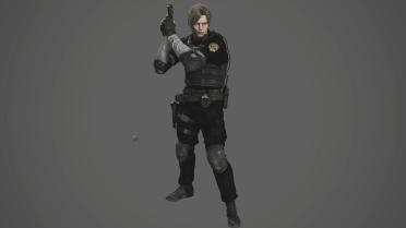 Leon RPD - Black Uniform