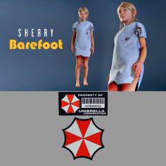 Sherry barefoot [hospital gound]