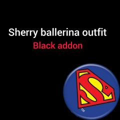 Sherry too outfit [black patch] addon
