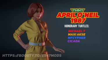 April O Neal RE2 Gold Pack