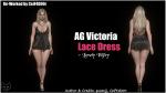 Ashley in a Lace Dress