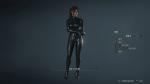 Ada & Claire Glossy Black Latex Stealth Suit 3-in-1 Mod