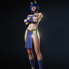 Jill Cat Goddess NSFW DX11