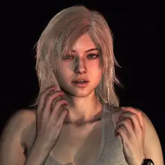 MGS Eva's Hairstyle Wolf Cut for Grace