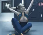 Sexy Chun-Li Costume for Grace (Open Top)
