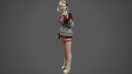 Skimpy Knitted Shirt Outfit