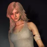 MGS Eva's Hairstyle Wolf Cut for Grace