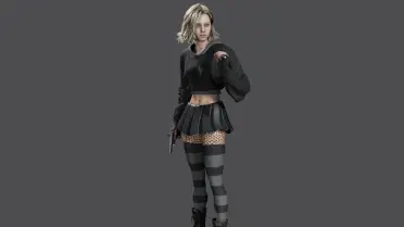 Grace Black Hoodie Outfit