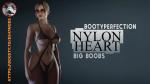 Bootyperfection Big Boobs Nylon Heart