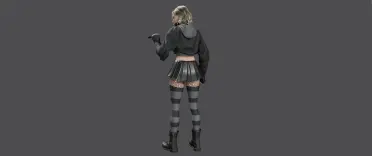 Grace Black Hoodie Outfit