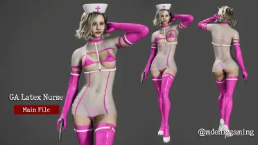 Latex Nurse Grace Ashcroft