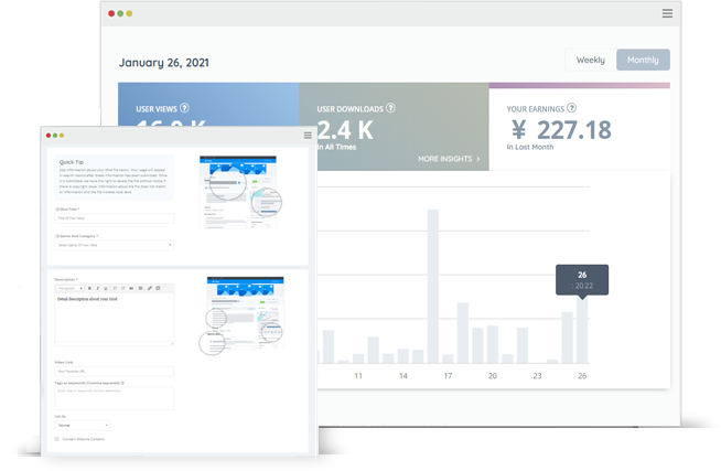 List Your Mod And Earn Money