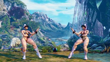 Chunli Thig Boot Hair Wet