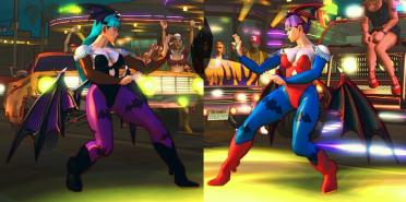 Chun Li Morrigan and Lilith Cosplay