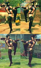 Juri Mileena Cosplay